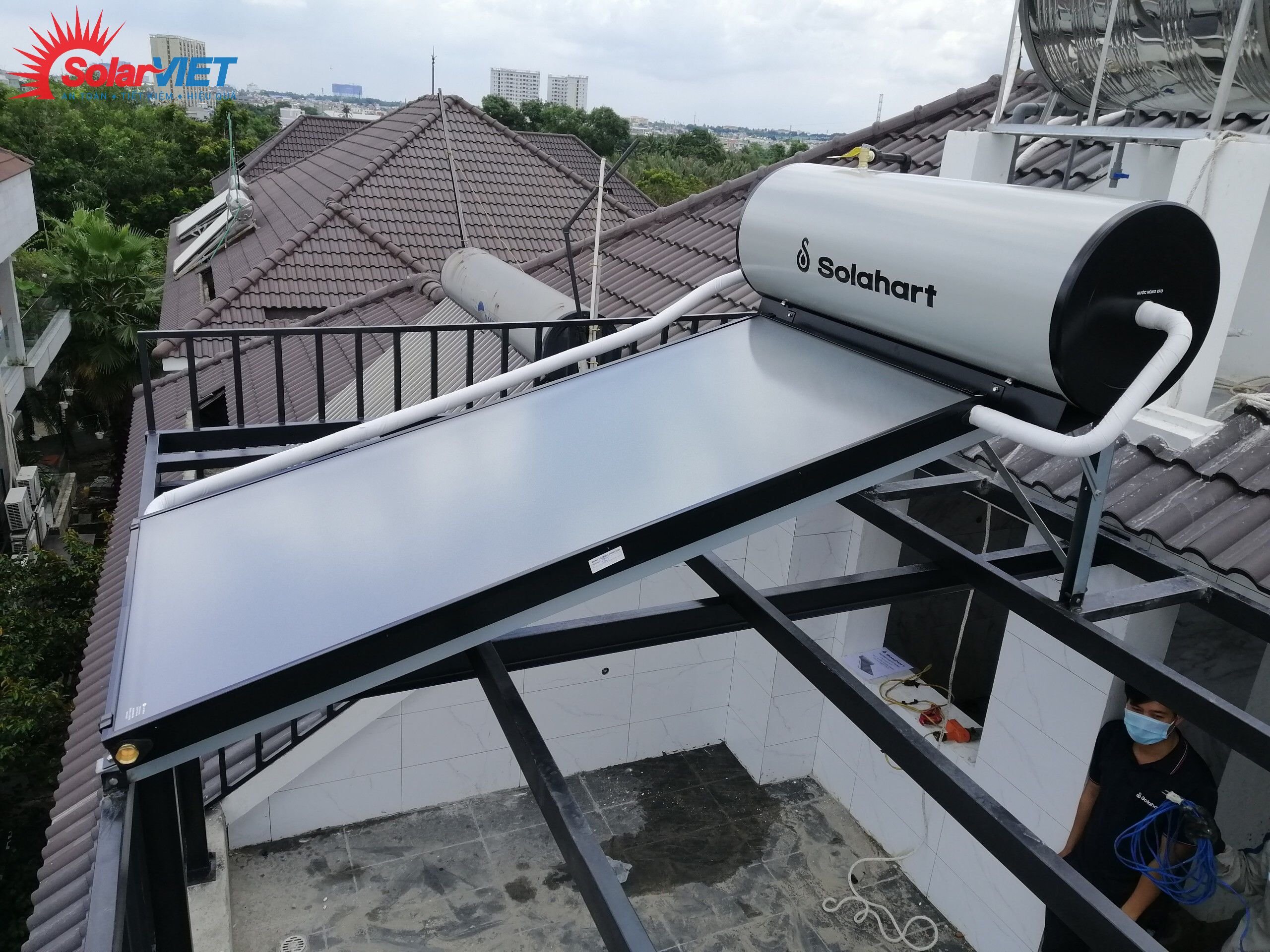 Solahart – Thương hiệu máy nước nóng năng lượng mặt trời cao cấp của Úc