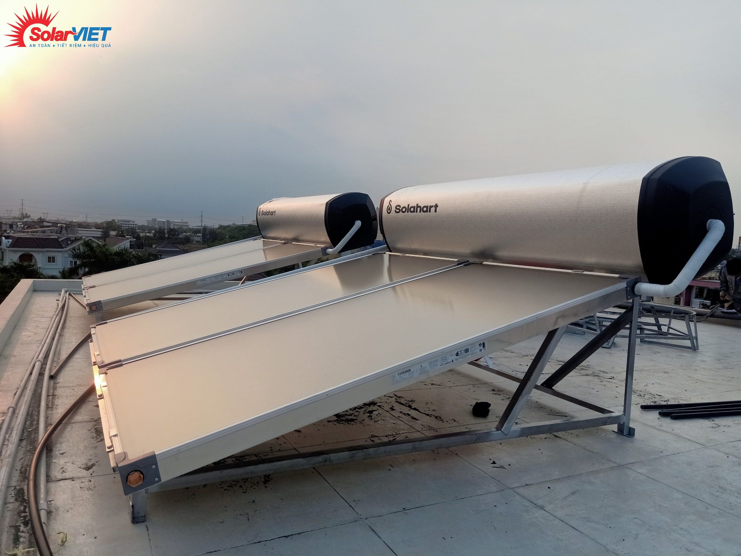 Máy nước nóng Solahart – Đối lưu nhiệt mạch mở